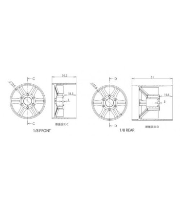 Front & Rear RS170 Euro Hard High Grade