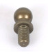 Alu 4.9mm Ball End Short(4pcs)