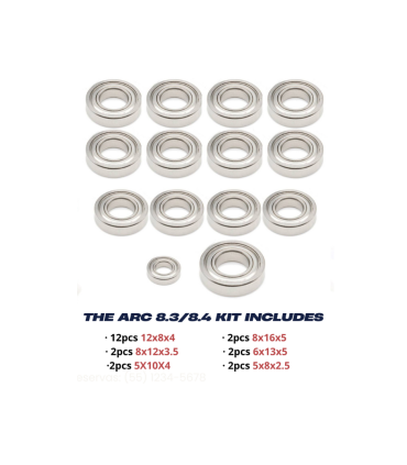 Ball Bearing Kit for ARC 8.3/8.4