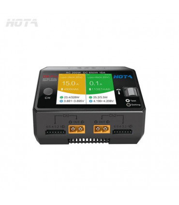 HOTA D6 Pro AC 200W DC 650W 15A