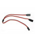 Cable conector JR en Y con dos salidas